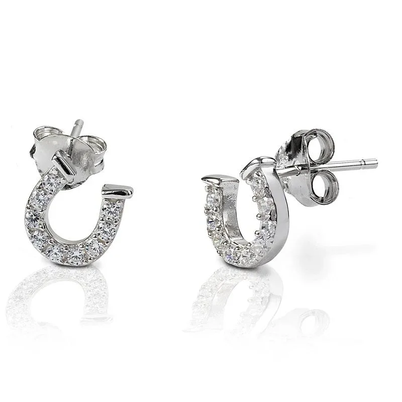 Kelly Herd Baby Horseshoe Earrings - Image 2