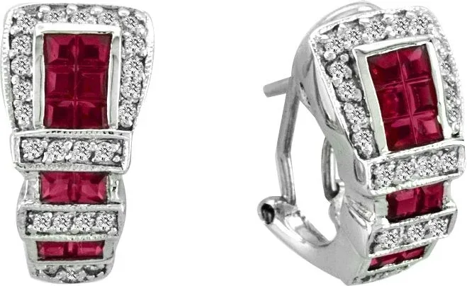 Kelly Herd Buckle Earrings - Image 2