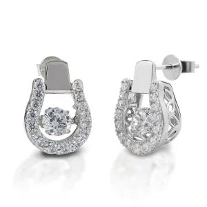 Kelly Herd Dancing Stirrup Earrings