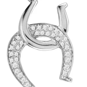 Kelly Herd Double Horseshoes Necklace