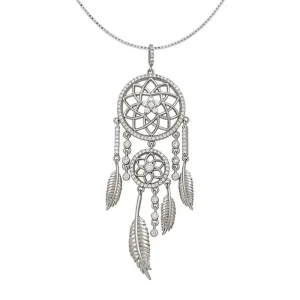 Kelly Herd Dream Catcher Pendant Necklace