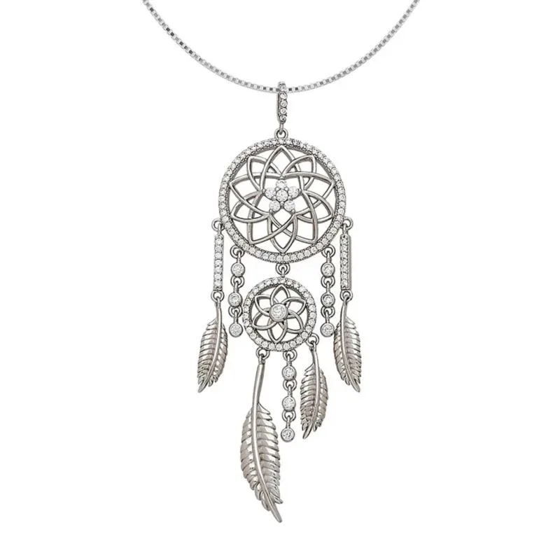 Kelly Herd Dream Catcher Pendant Necklace