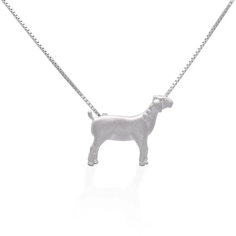 Kelly Herd Lamb Pendant Sterling Silver