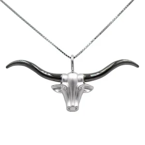 Kelly Herd Large Longhorn Necklace
