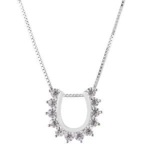 Kelly Herd Outside Set Horseshoe Necklace