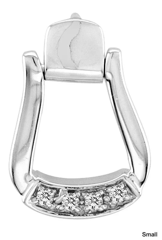 Kelly Herd Oxbow Stirrup Pendant - Image 2