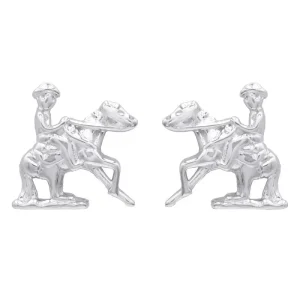 Kelly Herd Reining Horse Earrings