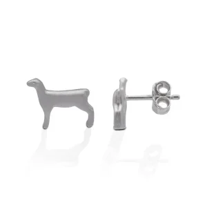 Kelly Herd Sheep Earrings Sterling Silver