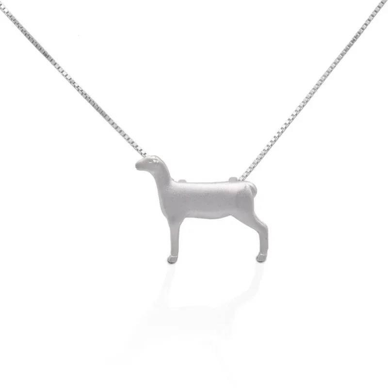 Kelly Herd Sheep Pendant Sterling Silver