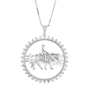 Kelly Herd Stone Circle Ranch Horse Pendant