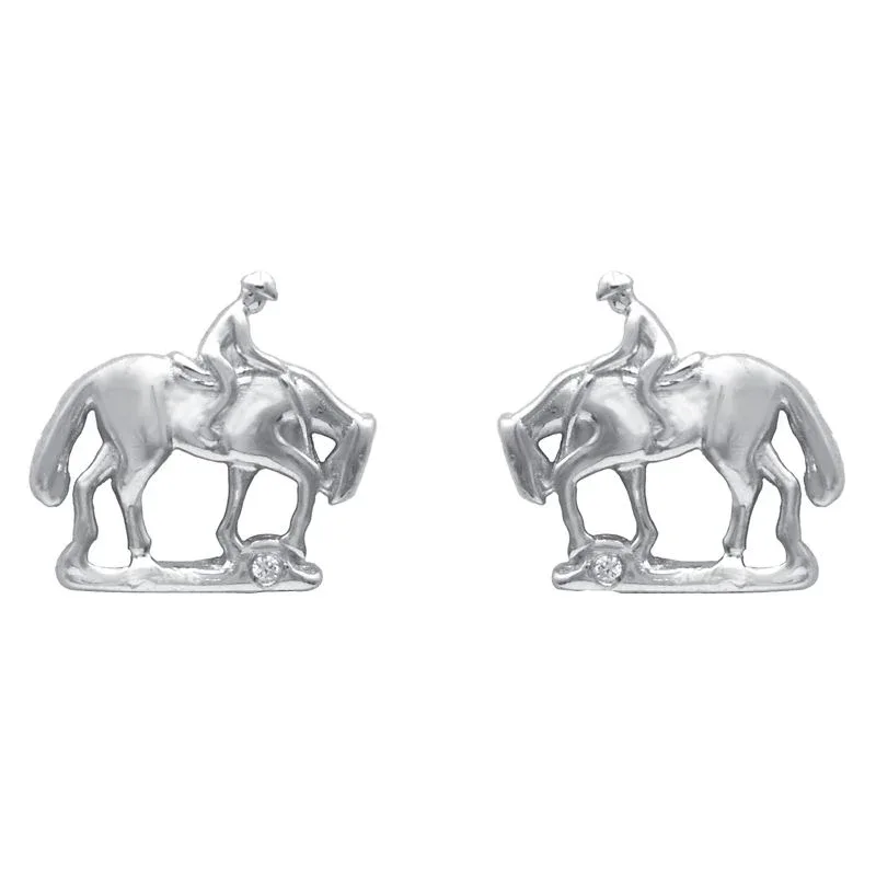 Kelly Herd Trail Horse Earrings