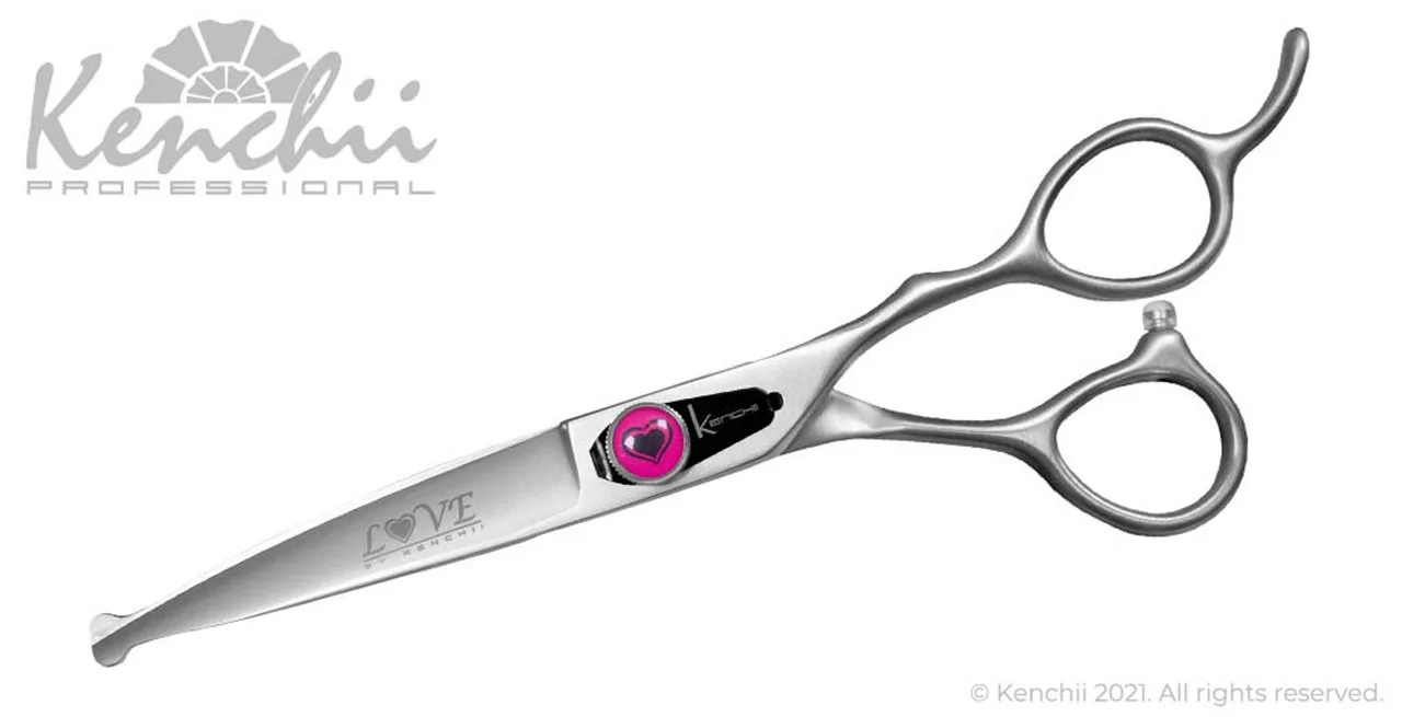 Kenchii Love Shears Ball Tip Curve, 6.5 inch