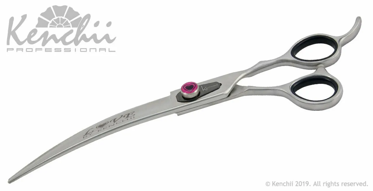 Kenchii Love Shears, Curved, 8 inch