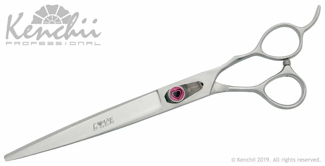 Kenchii Love Shears, Straight, 8 inch