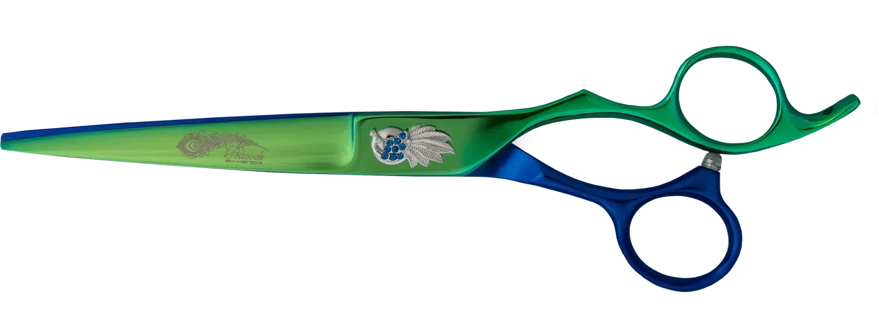 Kenchii Peacock Straight Shear, 7 inch