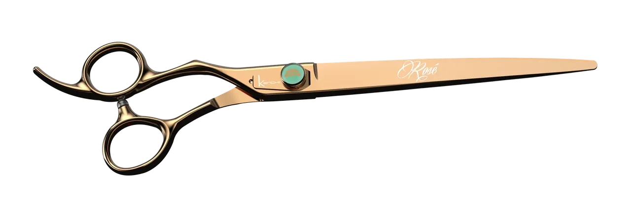 Kenchii Rose Gold 8" Straight Shear Left Hand