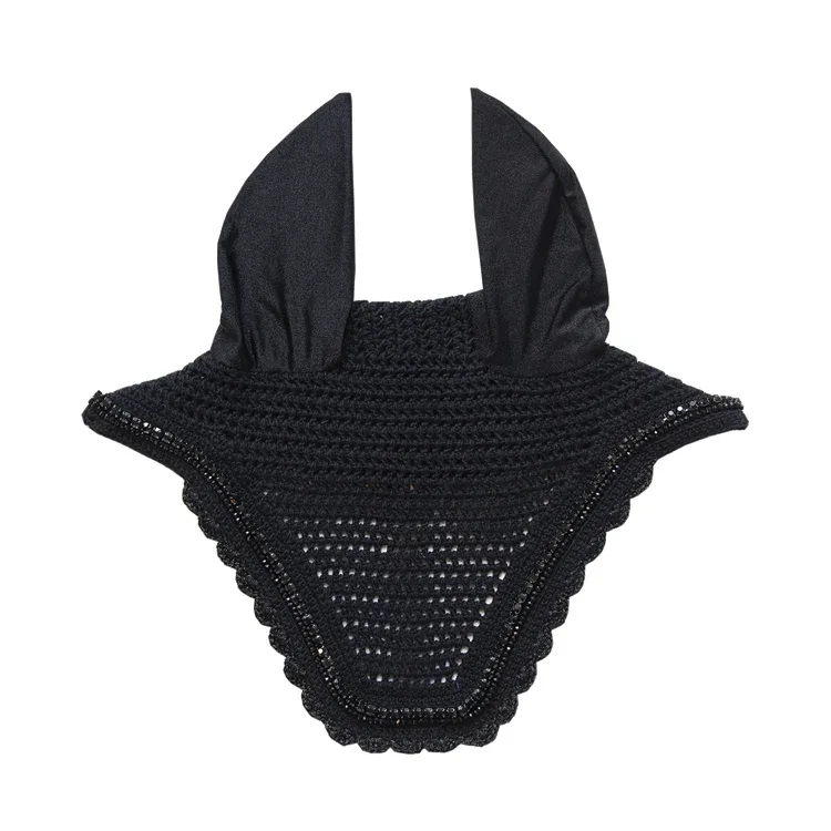 Kentucky Horsewear Wellington Stone & Pearl Fly Veil - Image 2