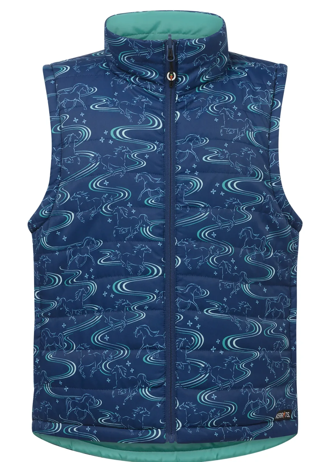 Kerrits® Kids' Ride The Wind Reversible Quilted Vest