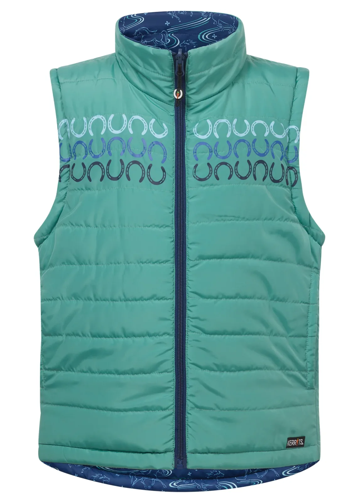 Kerrits® Kids' Ride The Wind Reversible Quilted Vest - Image 2