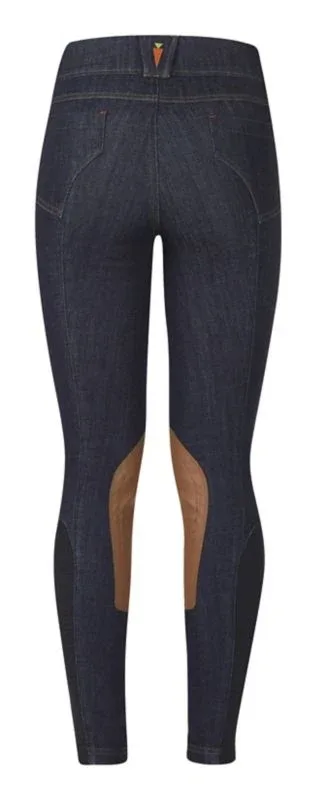 Kerrits Kids Stretch Denim KP Breech - Image 2