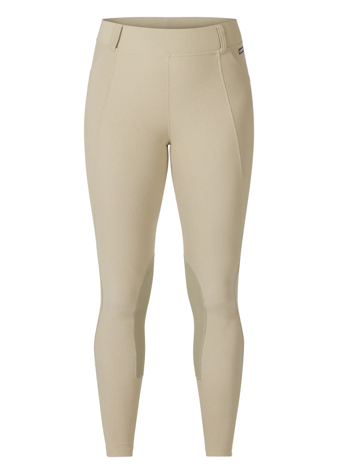 Kerrits Ladies Microcord Knee Patch Pocket Riding Tights - Image 2