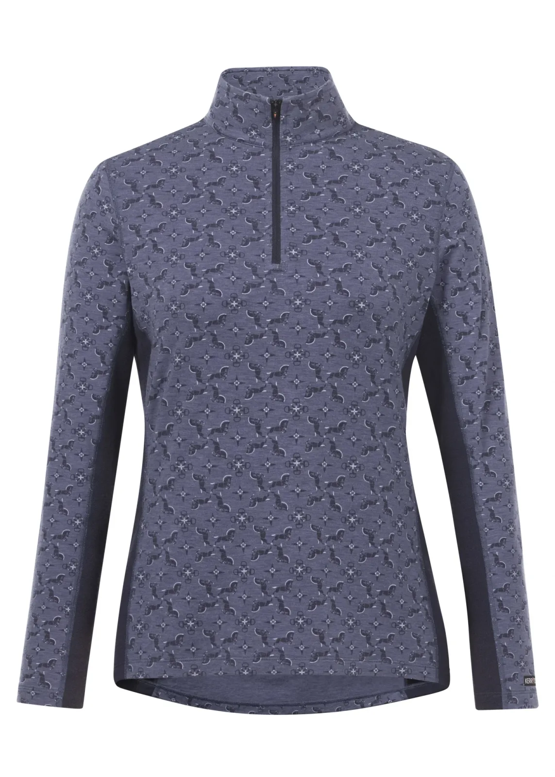 Kerrits Stable Temp Wool Qrt Zip Top