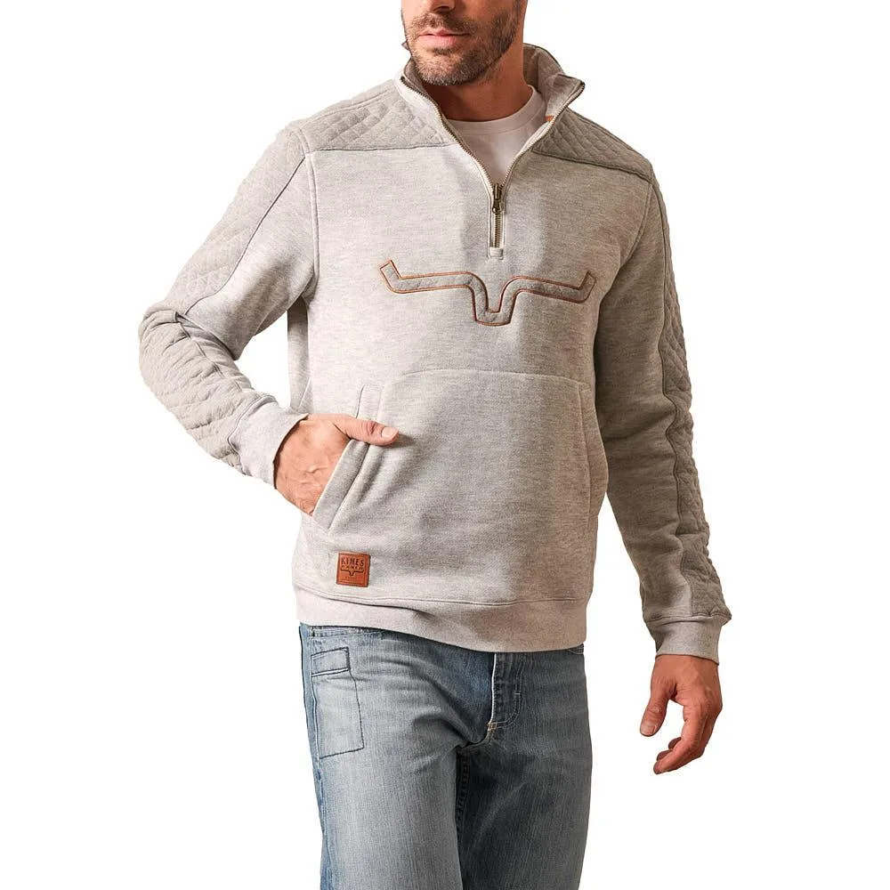 Kimes Ranch Men's Grey Canfield Pullover