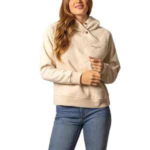 Kimes Ranch Women's Criss-Cross Natural Ella Pullover