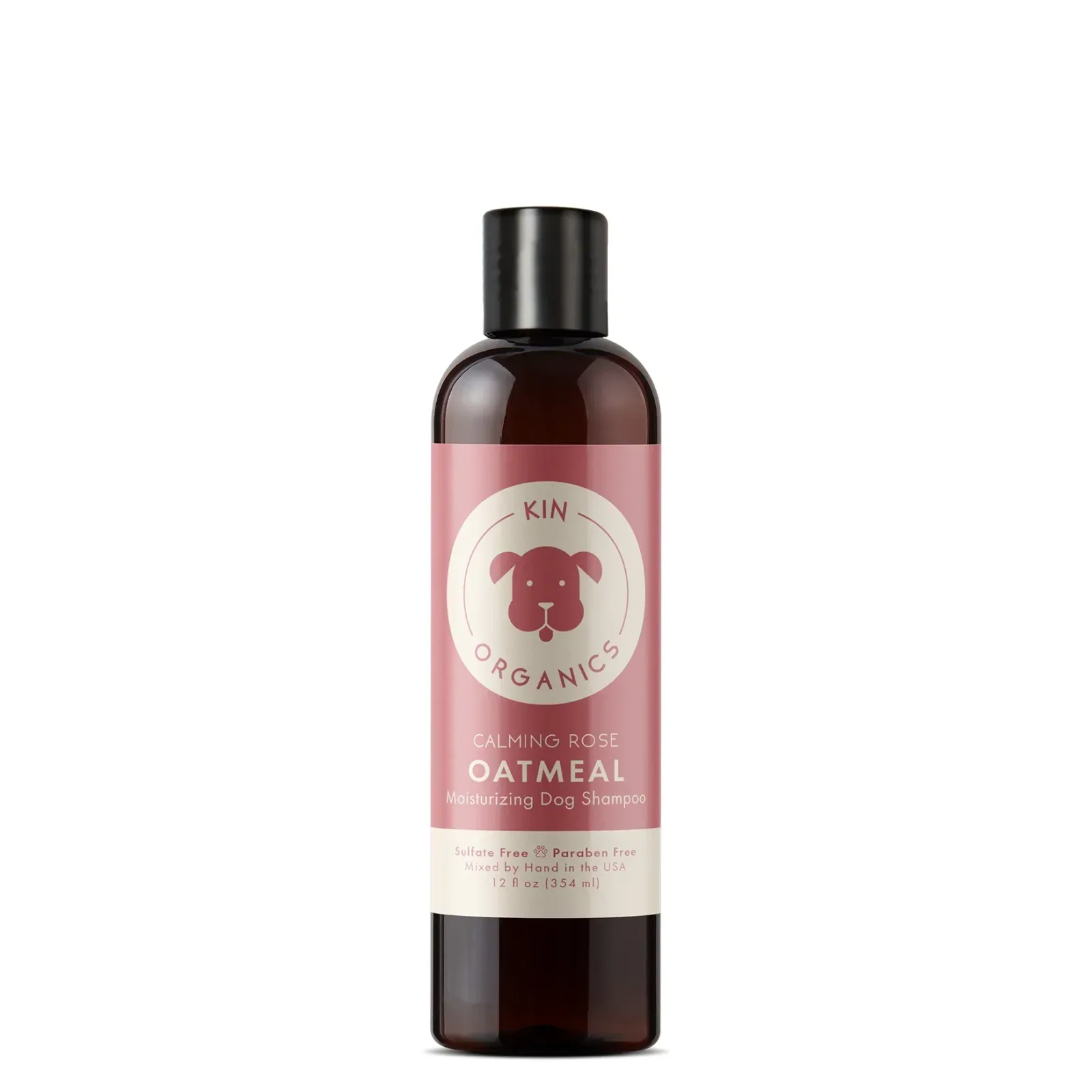Kin+Kind Coat Oatmeal Calm Rose 12 oz. Pet Shampoo