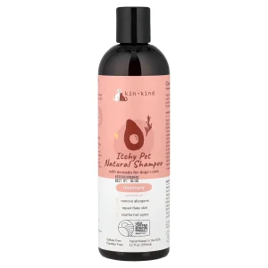 Kin+Kind, Itchy Pet Natural Shampoo with Avocado, For Dogs & Cats, Rosemary, 12 fl oz (354 ml)