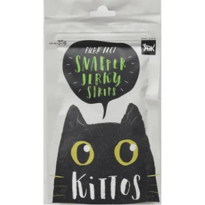 Kittos Purr Fect Snapper Jerky Strips Cat Treats Special Offer
