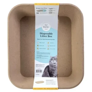 Kitty Sift Sustainable & Disposable Cat Litter Boxes, 3