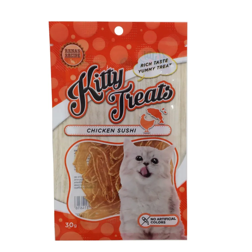 Kitty Treats Chicken Sushi, Chicken with Scallop and Soft Chicken and Tuna Cat Treats Combo - Image 2