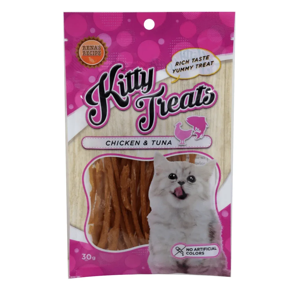 Kitty Treats Soft Chicken & Tuna and Chicken Sushi Cat Treats Combo - Image 2
