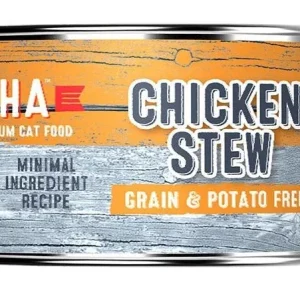 Koha Cat Chicken Stew Wet Cat Food, 5.5 oz each, Case of 24