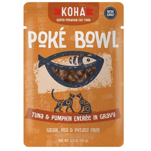 Koha Cat Grain-Free Pok Tuna and Pumpkin, 3 oz each, Case of 24