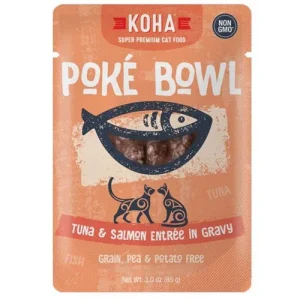 Koha Cat Grain-Free Pok Tuna and Salmon, 3 oz each, Case of 24