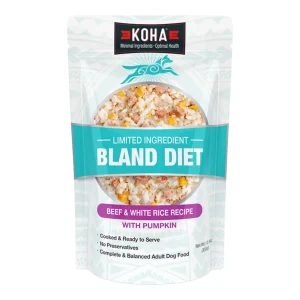 Koha Dog Bland Diet Beef Rice 12.5 oz. 6 ct