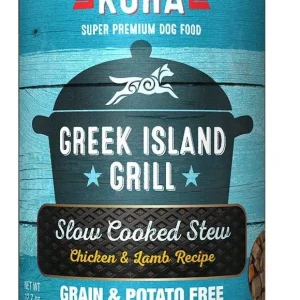 Koha Dog Grain-Free Greek Island Stew, 12.7 oz each, Case of 12