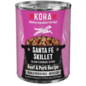 Koha Dog Grain-Free Santa Fe Stew, 12.7 oz each, Case of 12