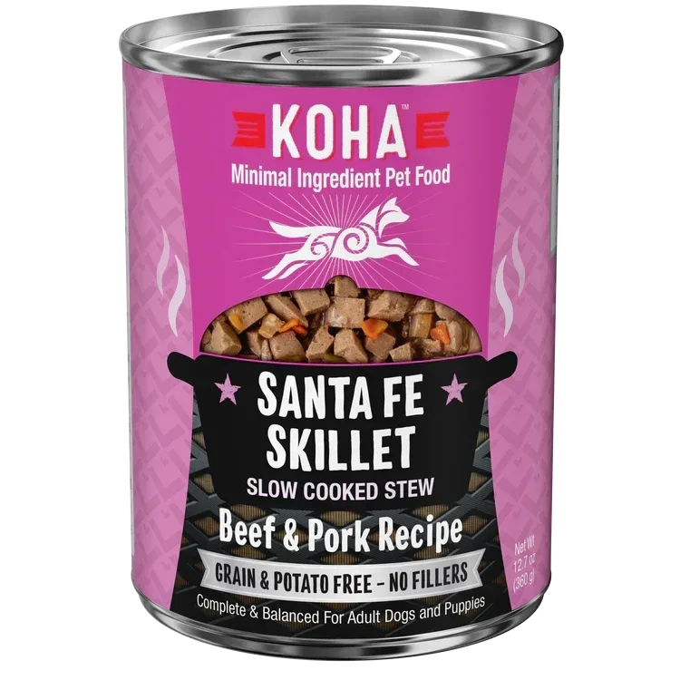 Koha Dog Grain-Free Santa Fe Stew, 12.7 oz each, Case of 12