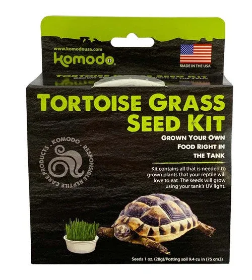 Komodo Grow Your Own Grass Seed Kit for Tortoise 6.5 in - Image 2