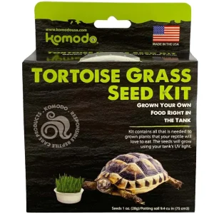 Komodo Grow Your Own Grass Seed Kit for Tortoise 6.5 in