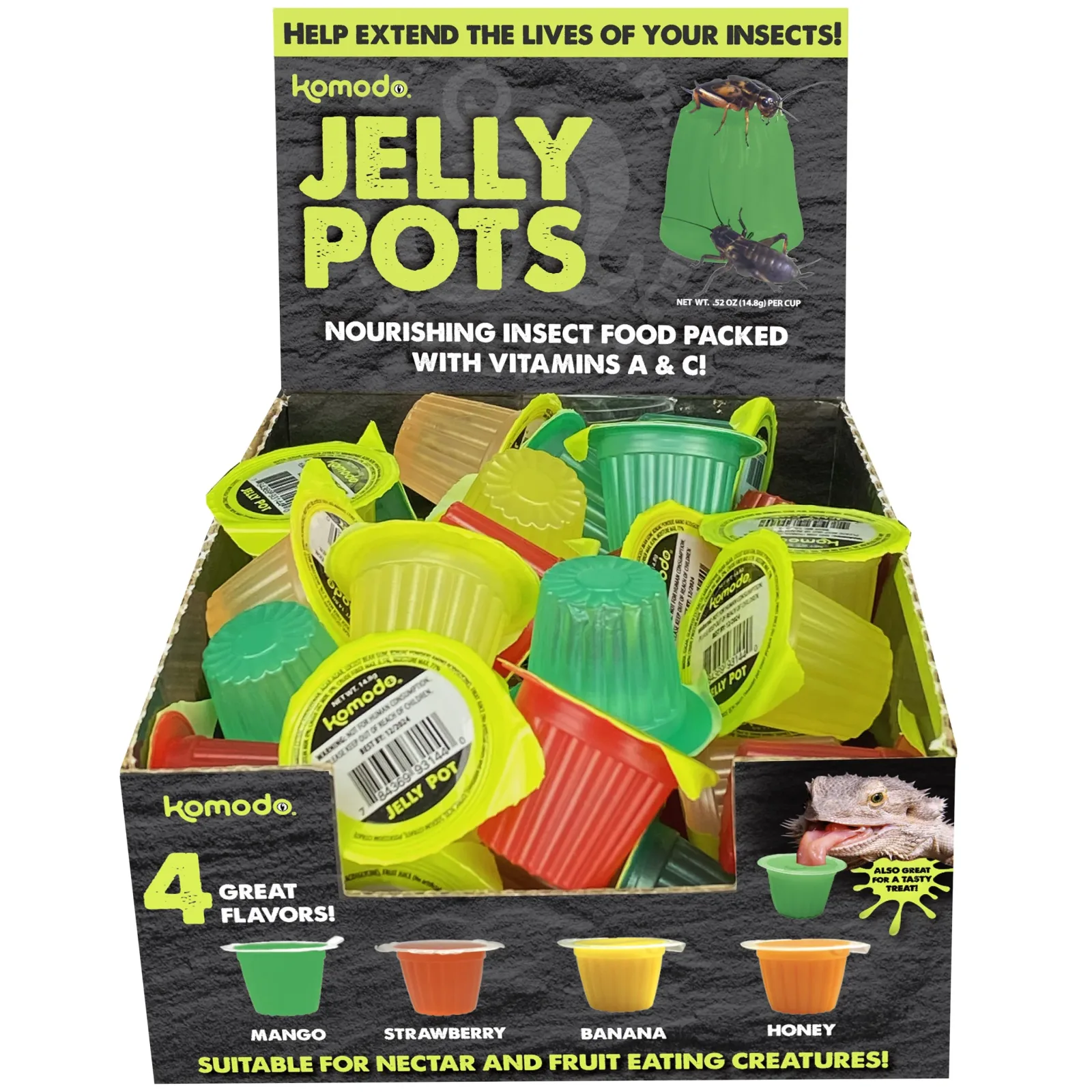 Komodo Jelly Pots Fruit Mix