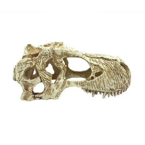 Komodo T-Rex Skull Reptile Hideout Tan LG - Image 2