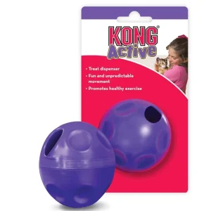 KONG Active Treat Ball Cat Toy Purple 3ea/One Size