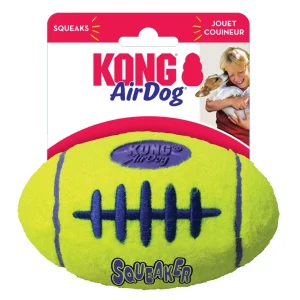 KONG Air Dog Squeaker Football Dog Toy Medium