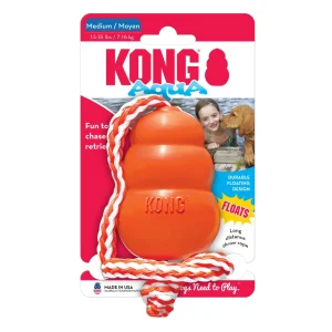 KONG Aqua Floating Fetch Dog Toy - Medium