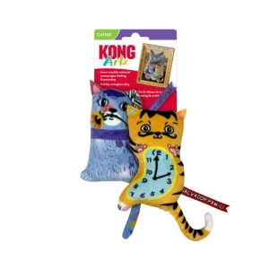 KONG Artz Catnip Cat Toy Salvador PawLi Whiskers van Gogh, 2-Count