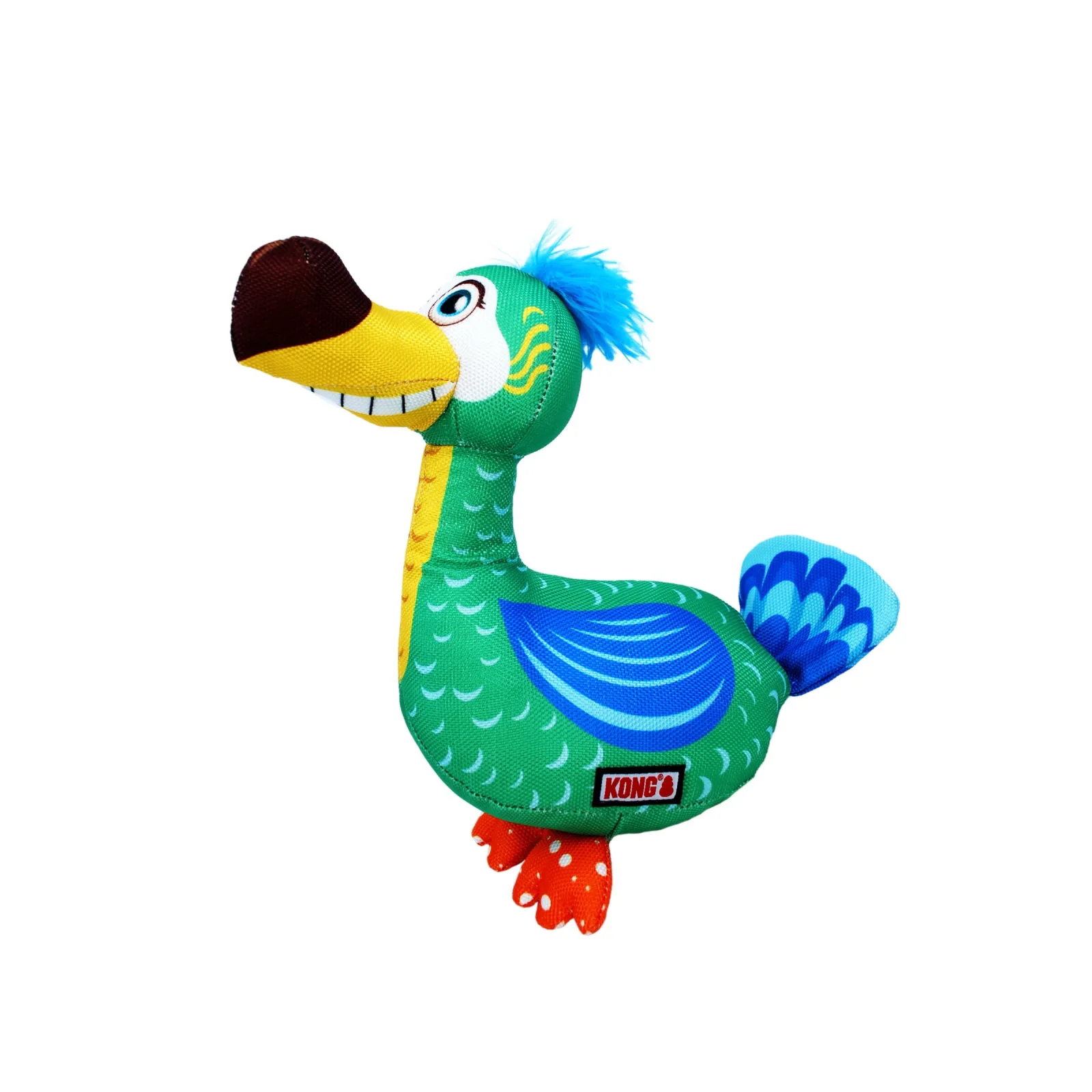 KONG Ballistic Vibez Bird Plush Dog Toy - X-Small - Image 2